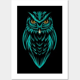 owl Posters and Art